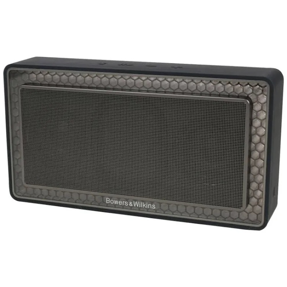 Bowers & Wilkins T7 Portable Bluetooth Speaker, Excellent Bass, Black with case